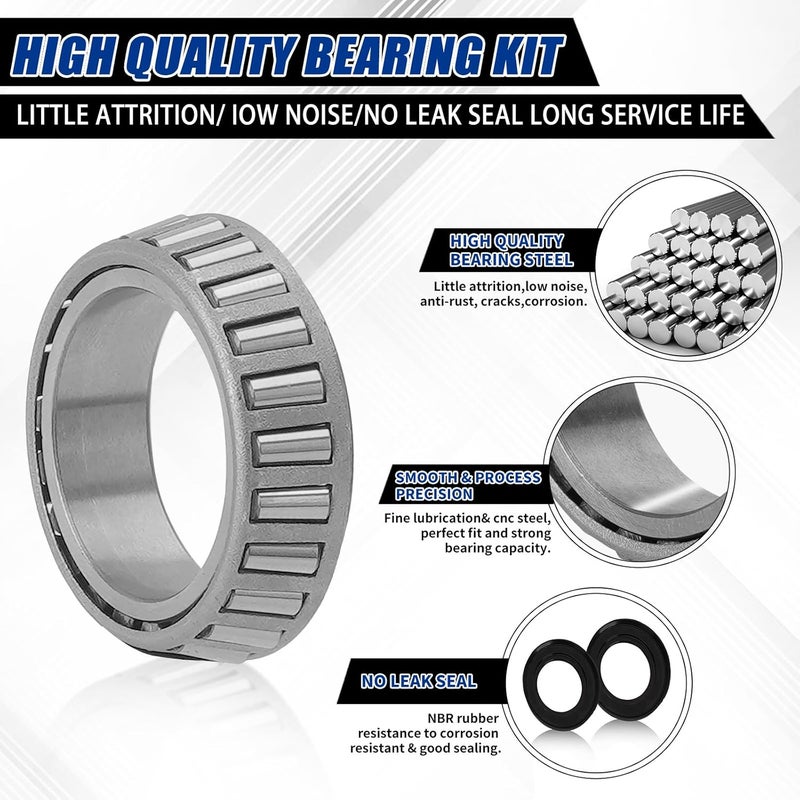 URLWALL Upgraded Roller Fork Bearing Kit for Sur Ron Light Bee X/S Segway X160 X260, Upgraded Pivot Bearing Assembly OEM Motorcycle Headle Bearings Spacer Replacement Set (Headset Fork Bearing Kit) - Image 3